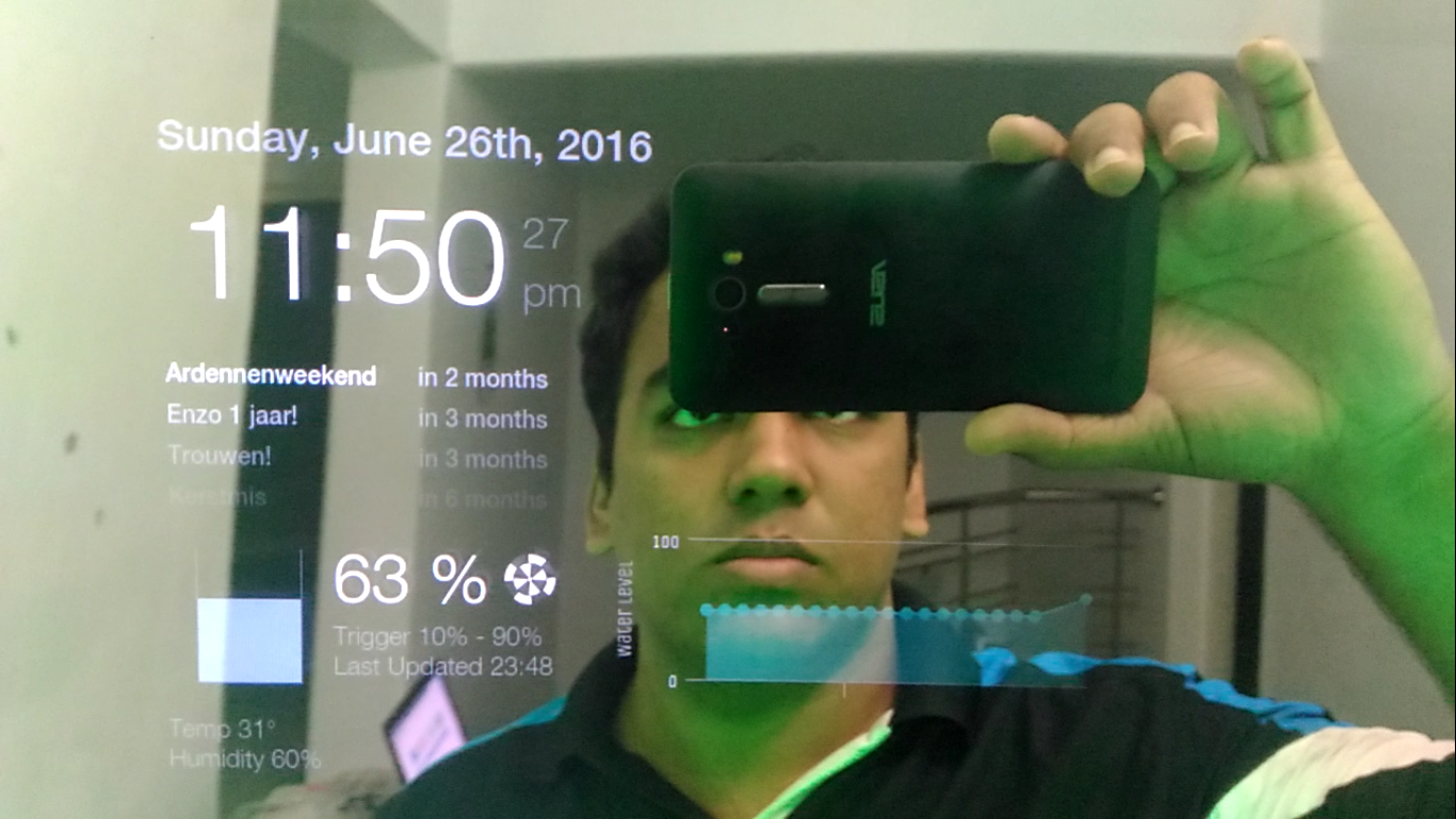 MagicMirror Augmented Home Automation